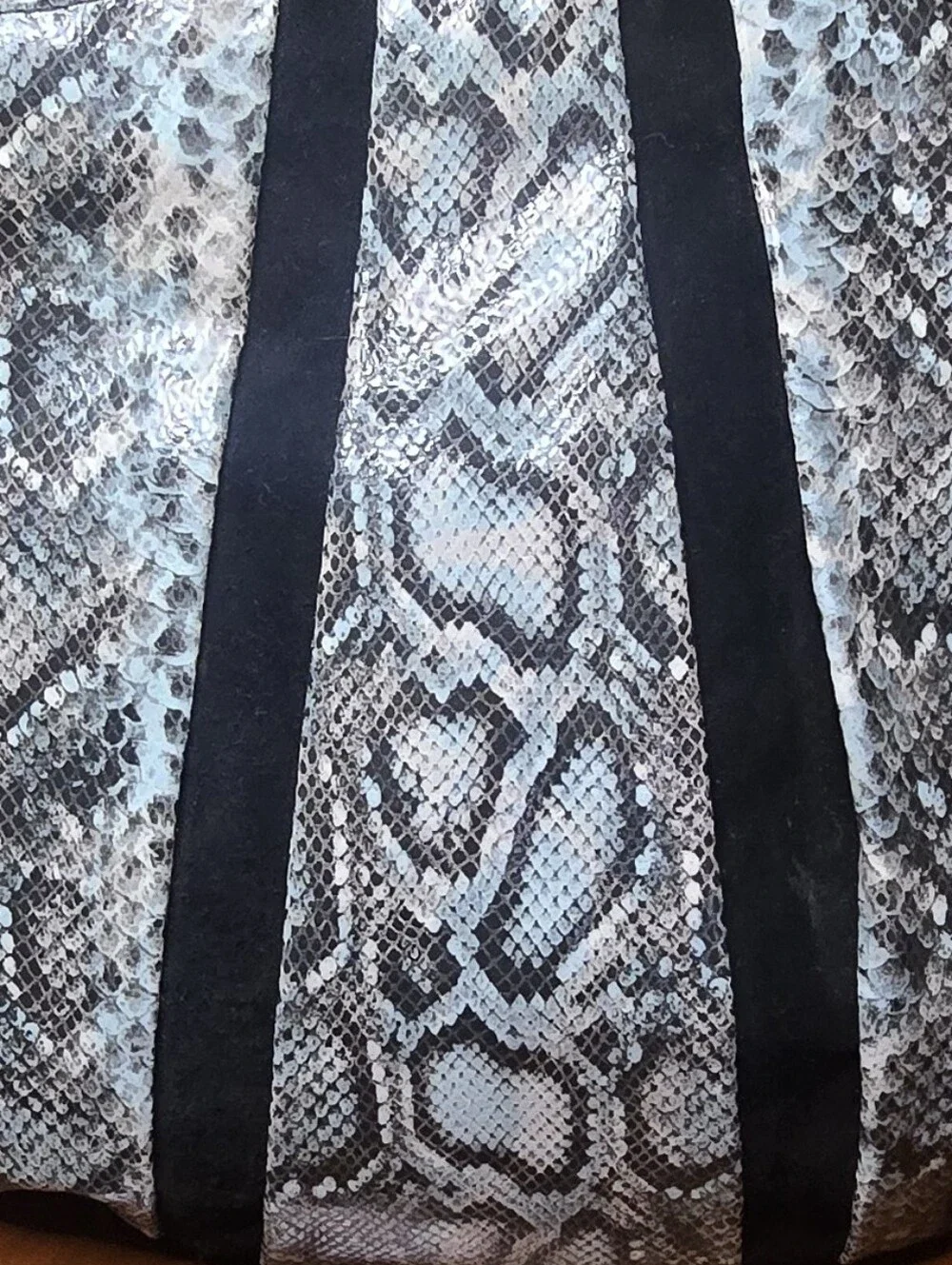 Aimee Kestenberg XL Tuscany Hobo Bag Snakeskin Print